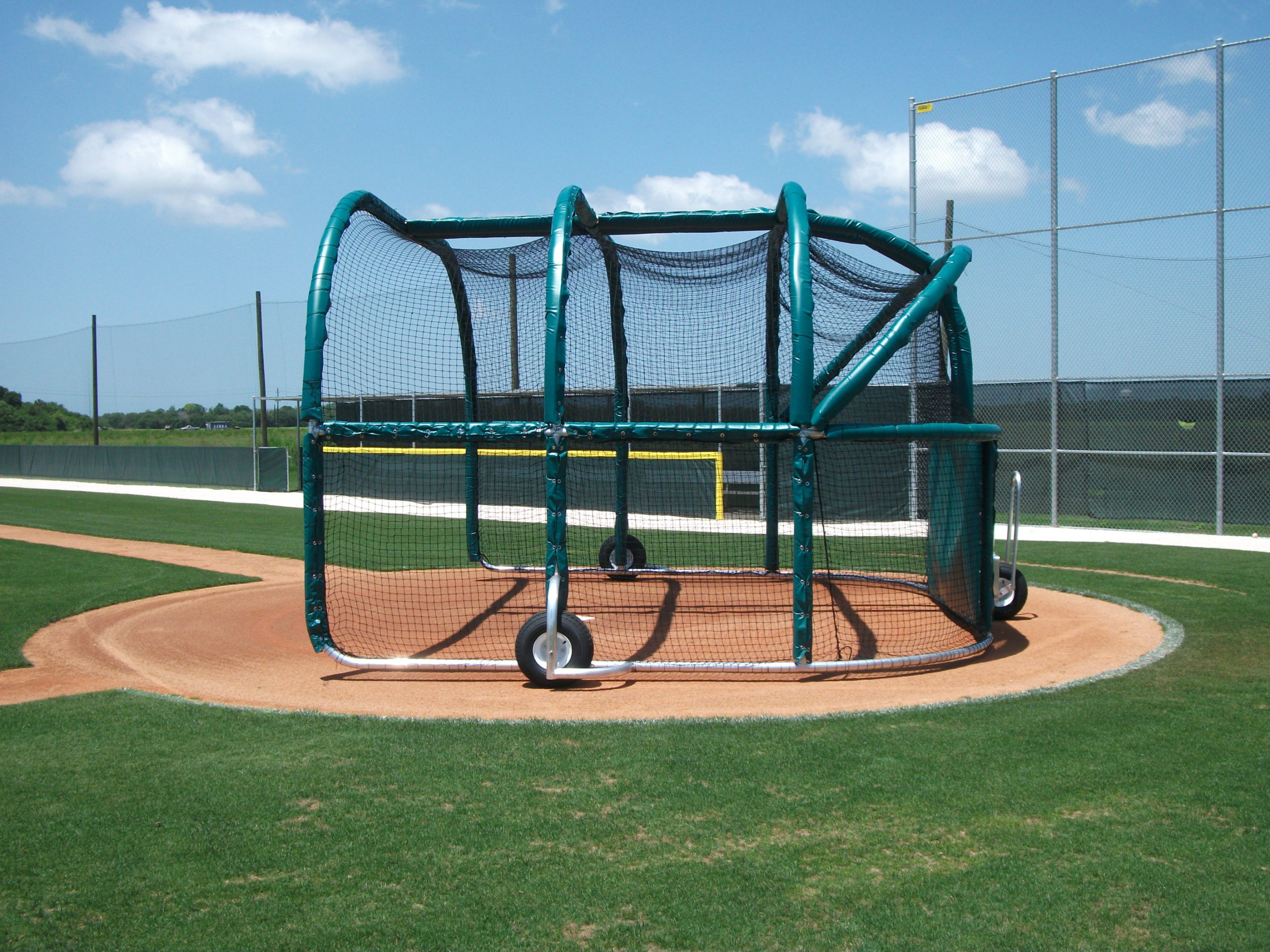 CAG400 Professional Non Folding Batting Cage Turtle - C & H Baseball