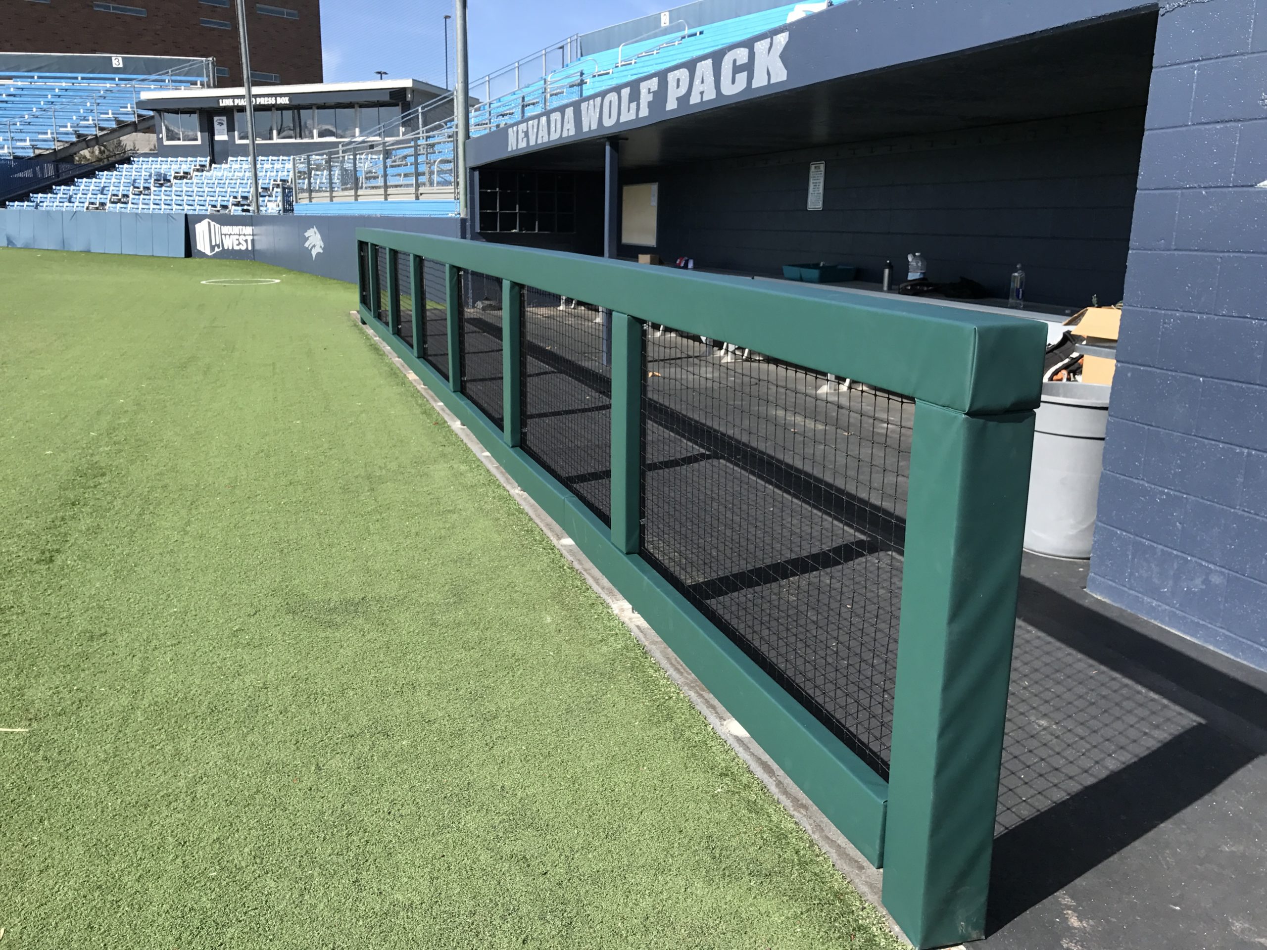 https://www.chbaseball.com/wp-content/uploads/2020/11/Rail-Padding-Dugout-Nevada-WolfPack-scaled.jpg